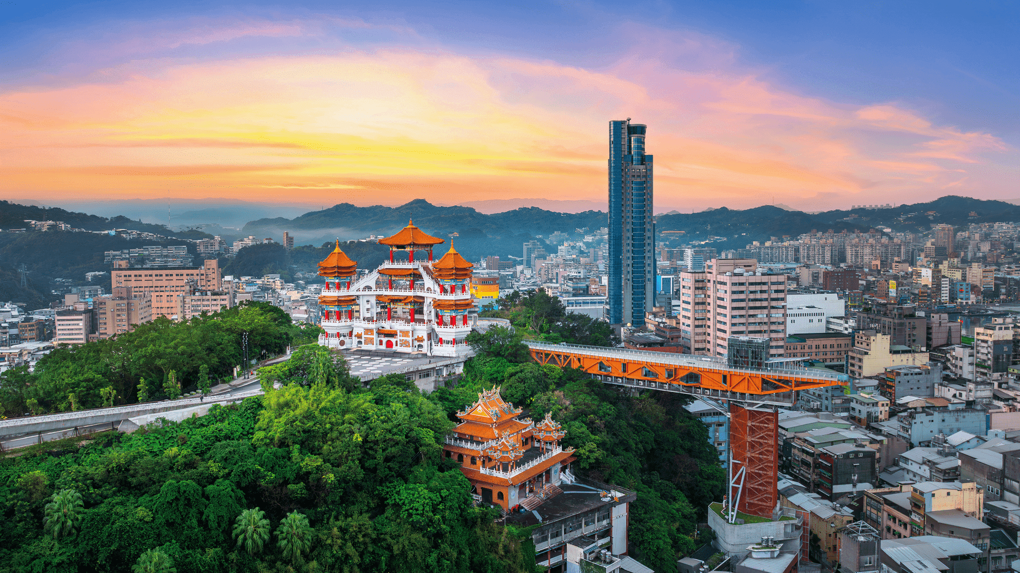 広大な台湾の風景